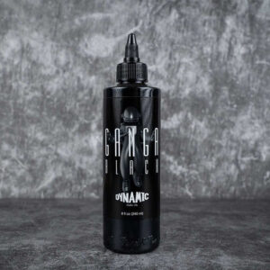 Dynamic Ganga Black Tattoo Ink - 8 oz. Bottle
