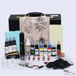 TG- Legend Sol Wireless Pen Tattoo Machine Kit, 4 Colors , 20 Needles