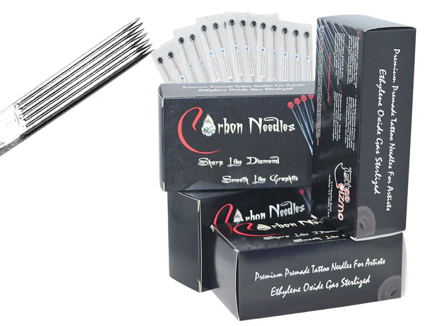 Carbon Tattoo Regular Long Needles (Box of 50pcs)