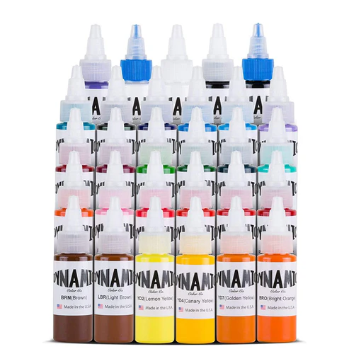Dynamic Tattoo Colors - Individual Bottles - 1oz