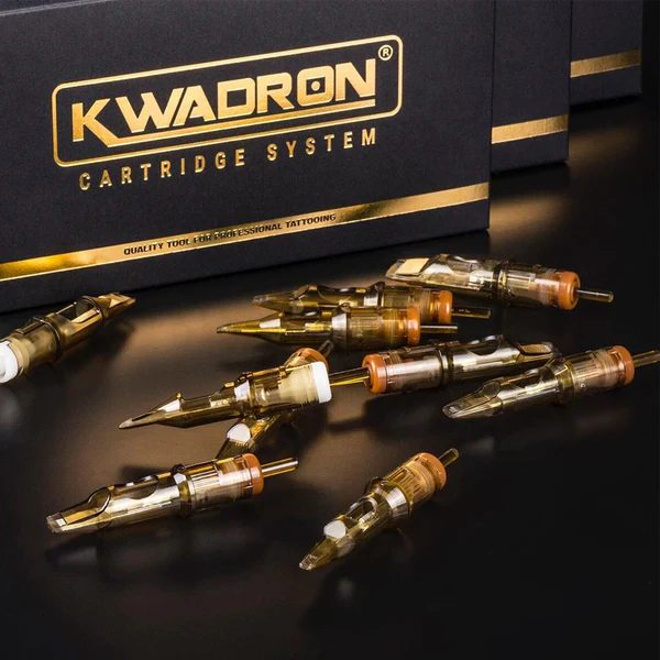 Kwadron Tattoo Cartridge Needles (Box of 20 Pcs)