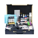 TG- Pro Stature Rotary Tattoo Machine Kit , 3 Colors , 20 Needles