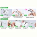 Aerograph Airbrush AG-182 Set 0.5mm