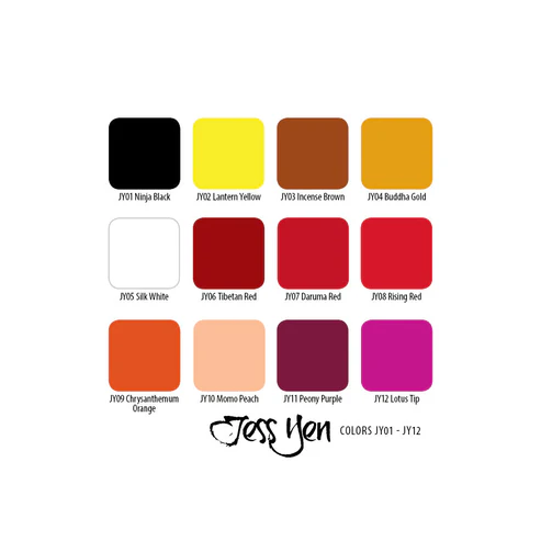 Eternal Jess Yen Series Color Set 23 Bottle 2oz Each