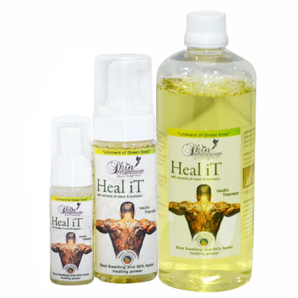 Heal- It - Tattoo Cleaning Foaming Soap, Beats Swelling and 50% Faster Healing
