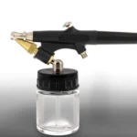 TG Airbrush Glass Jar with 30o Down Angle Adaptor Lid Assembly