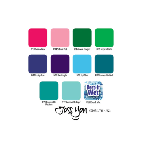Eternal Jess Yen Series Color Set 23 Bottle 2oz Each