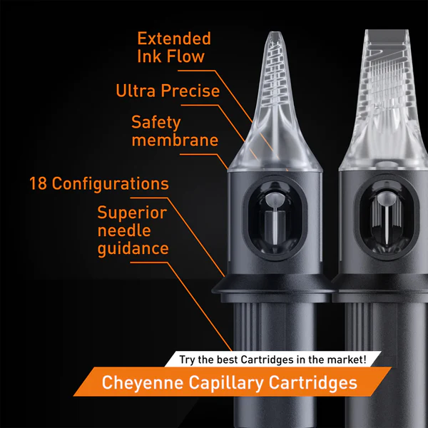 Cheyenne Safety Tattoo Cartridge Needles (Box of 20pcs)