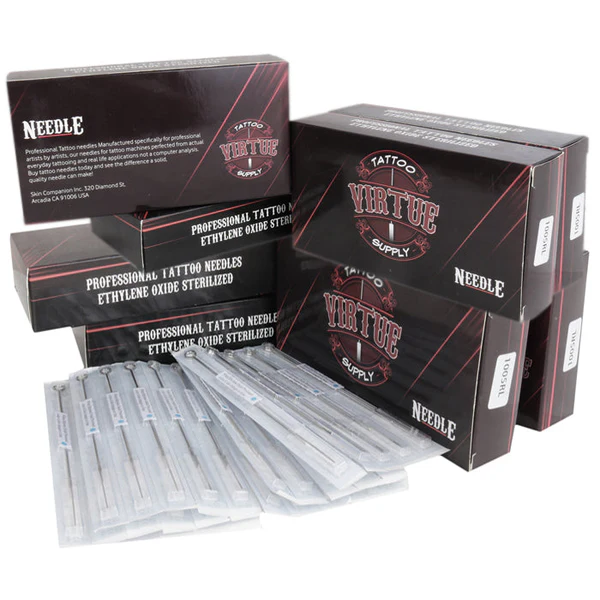 Virtue Tattoo Long Needles (Box of 50 pcs)