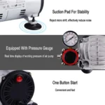 Weytoll AG-18B 1/5hp, Air Compressor with regulator, 220-volt, 50HZ and European Plug