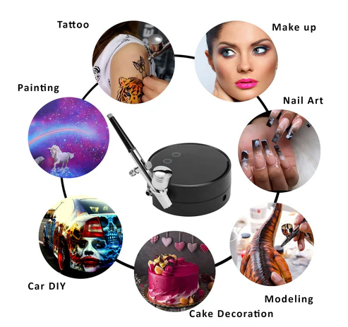 Portable Tattoo Airbrush Makeup Kit