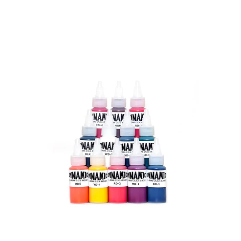 Dynamic Tattoo Colors - Individual Bottles - 1oz