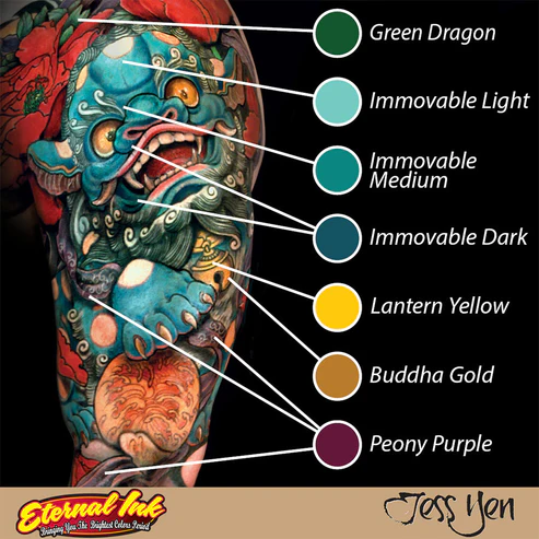 Eternal Jess Yen Series Color Set 23 Bottle 2oz Each