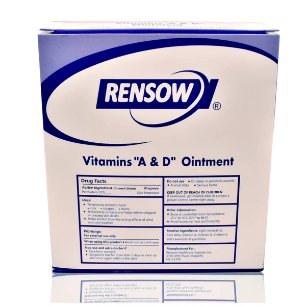 Rensow Vitamin A&d Ointment Contains 100 Pouches for Tattoo Aftercare